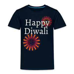 Happy Diwali - Toddler Tee - deep navy