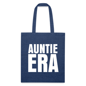Auntie Era - Recycled Tote Bag - heather navy