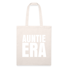 Load image into Gallery viewer, Auntie Era - Recycled Tote Bag - natural
