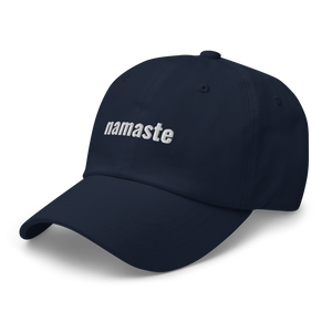 Namaste Embroidered Dad Hat