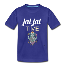 Load image into Gallery viewer, Jai Jai Time - Toddler Tee - royal blue
