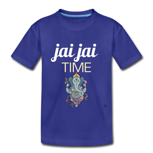 Jai Jai Time - Toddler Tee - royal blue