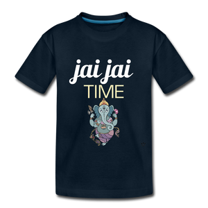 Jai Jai Time - Toddler Tee - deep navy