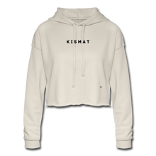 Load image into Gallery viewer, Kismat - Women&#39;s Cropped Hoodie - dust
