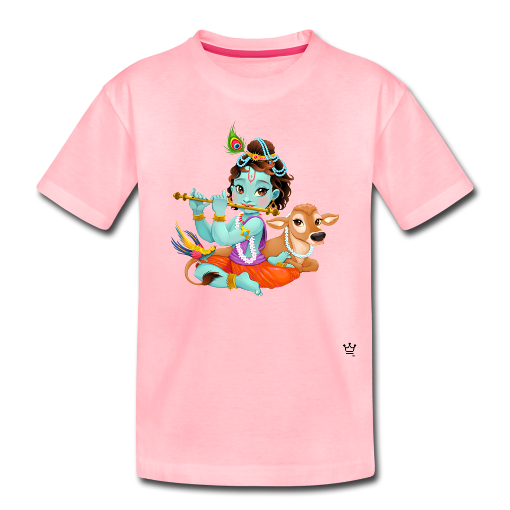 Krishna - Toddler Tee - pink