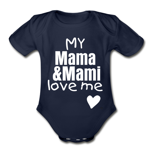 My Mama & Mami Love Me - dark navy