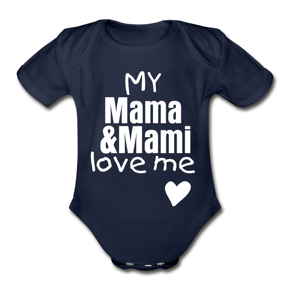 My Mama & Mami Love Me - dark navy