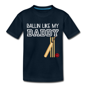 Cricket - Toddler Premium T-Shirt - deep navy