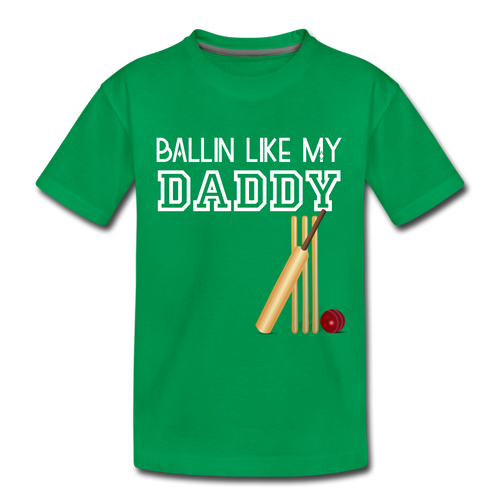 Cricket - Toddler Premium T-Shirt - kelly green