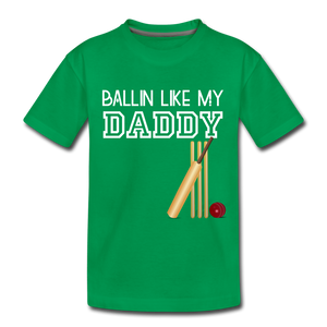 Cricket - Toddler Premium T-Shirt - kelly green