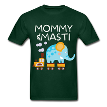 Load image into Gallery viewer, Mommy &amp; Masti - Unisex Adult T-Shirt - forest green
