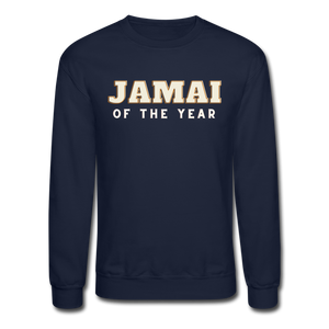 Jamai of the Year - Crewneck Sweatshirt - navy