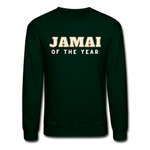 Load image into Gallery viewer, Jamai of the Year - Crewneck Sweatshirt - forest green
