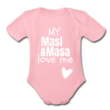 Load image into Gallery viewer, My Masi &amp; Masa Love Me - Baby Onesie - light pink

