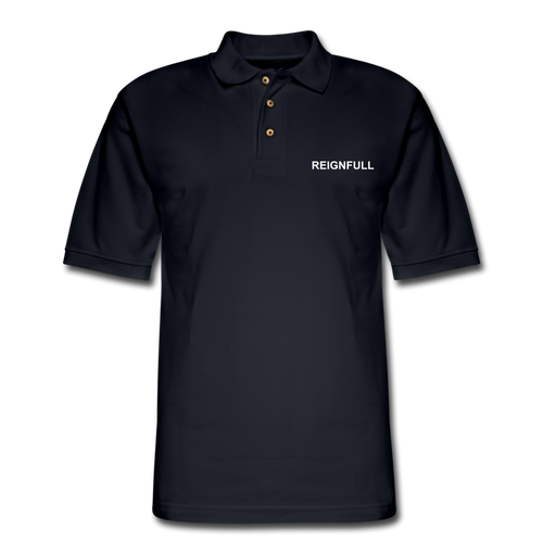 Reignfull - Men's Pique Polo Shirt - midnight navy