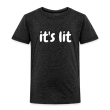 Load image into Gallery viewer, It&#39;s Lit - Toddler Tee - charcoal grey
