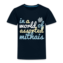 Load image into Gallery viewer, In a World of Assorted Mithais - Toddler Tee - deep navy
