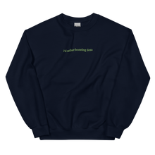 Load image into Gallery viewer, I&#39;d Rather Be Eating Dosa - Embroidered Unisex Sweatshirt
