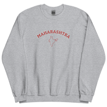 Load image into Gallery viewer, Maharashtra - Embroidered Unisex Sweatshirt
