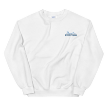 Load image into Gallery viewer, Shanti over Everything - Embroidered Unisex Sweatshirt

