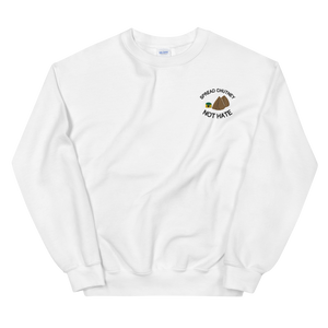 Spread Chutney Not Hate - Embroidered Unisex Sweatshirt