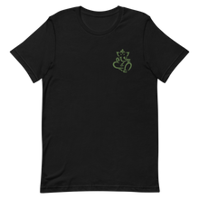 Load image into Gallery viewer, Ganesh - Embroidered (Green) Unisex Short Sleeve Tee
